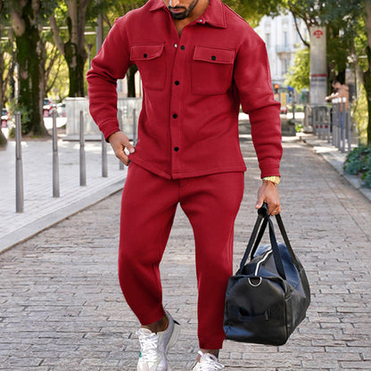 Herren Sport Set Jogginghosen Oberteil Komfort Set