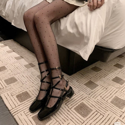 Damen Pumps Slingback Elegante Glänzend Mit Verstellbarem Riemen - BerlinGlamour