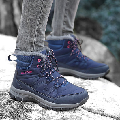 Wasserfeste Damen Winterstiefel Isoliert Rutschfest
