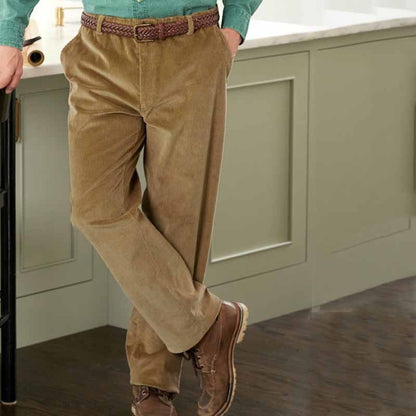 Herren Cordhose Bequem Elastisch Stretch - BerlinGlamour