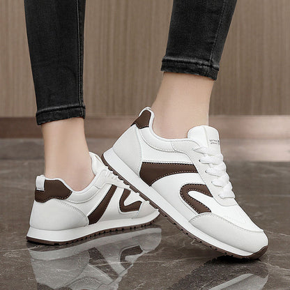 Damen Sneaker Sportlich Bequem Trendy