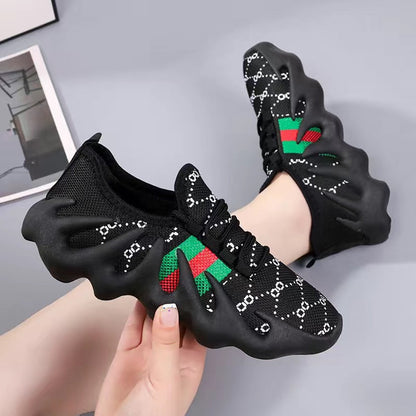 Damen Sneaker Sportlich Atmungsaktiv Laufschuhe Modisch
