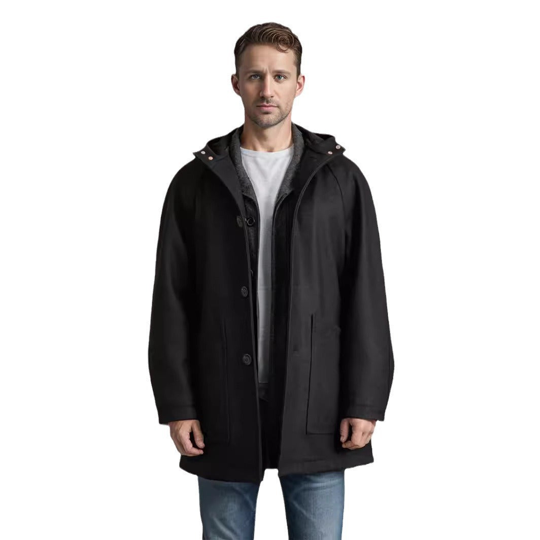 Herren Übergangsjacke Funktionell mit Taschen Modern Design