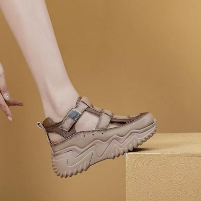 Damen Sandalen Rutschfest Verstellbar Trendig Sommer