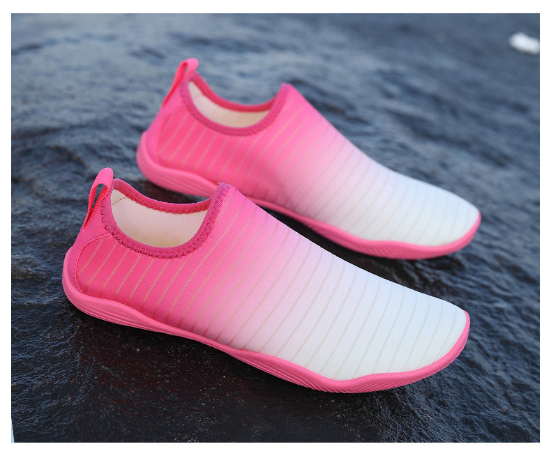 Damen Sandalen Schnelltrocknend Velours Rutschfest