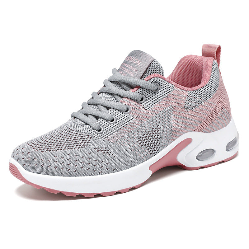 Damen Laufschuhe Sportlich Atmungsaktiv Netzstruktur
