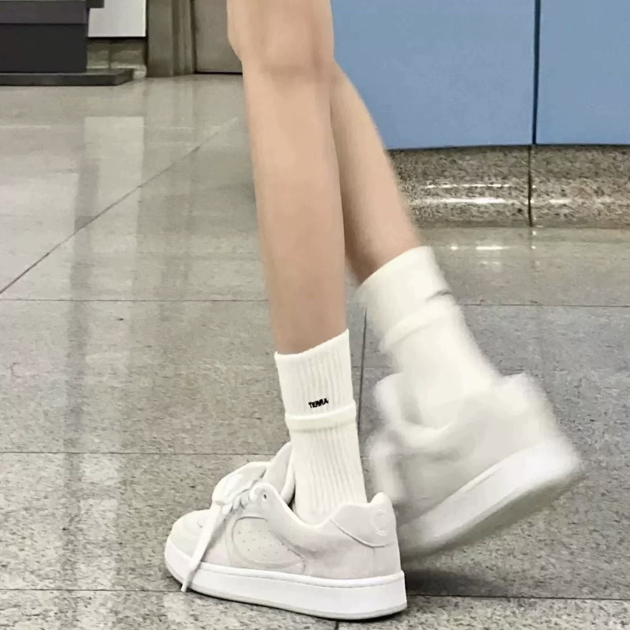Damen Sneaker Bequem Lässig Modisch