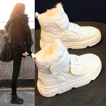 Damen Stiefel Boots Gefüttert Warm Modisch - BerlinGlamour