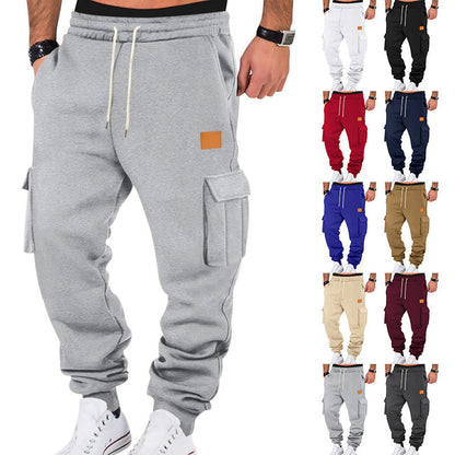 Herren Sweatpants Bequem Cargo mit elastischem Bund - BerlinGlamour