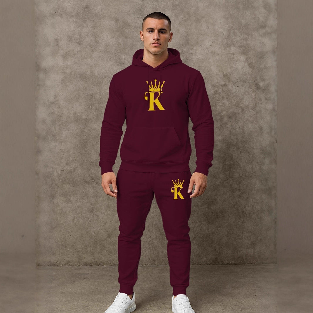 Bequemes Herren Hoodie Jogging Set Sportlich Comfort - BerlinGlamour