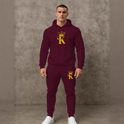 Bequemes Herren Hoodie Jogging Set Sportlich Comfort - BerlinGlamour