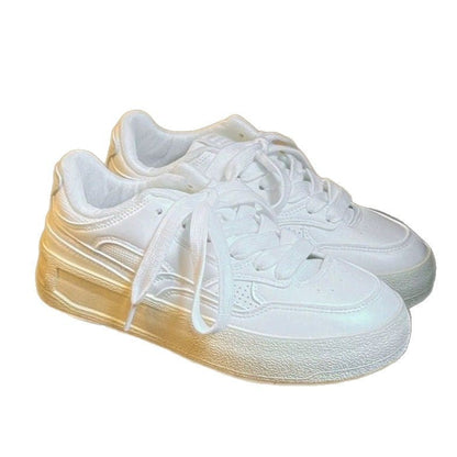 Damen Sneaker Retro Style Bequem Gepolstert