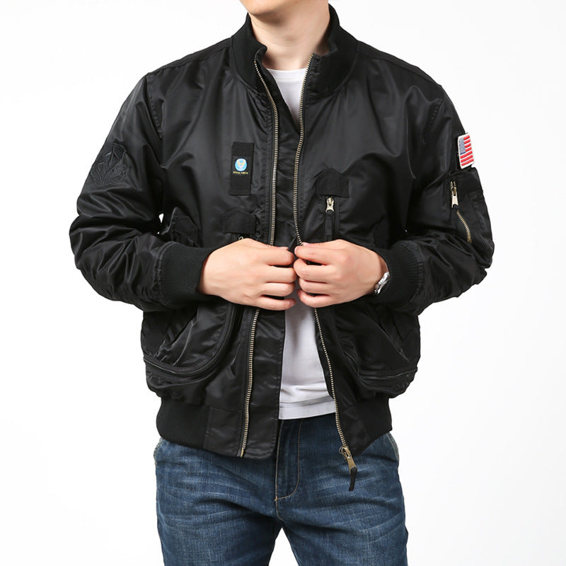 Herren Bomberjacke Robust Mit Vielen Taschen - BerlinGlamour