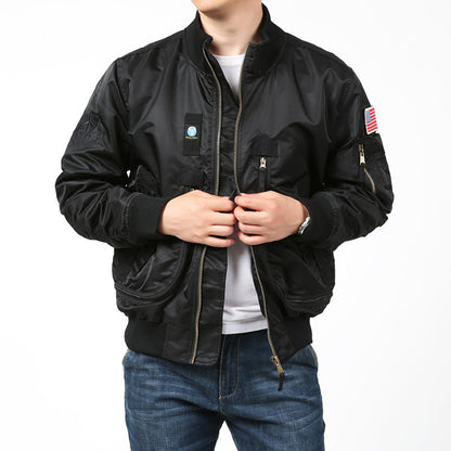 Herren Bomberjacke Robust Mit Vielen Taschen - BerlinGlamour