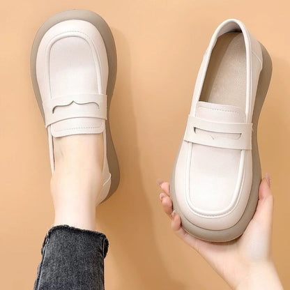 Damen Mokassins Elegant Weich Rutschfest Schuhe