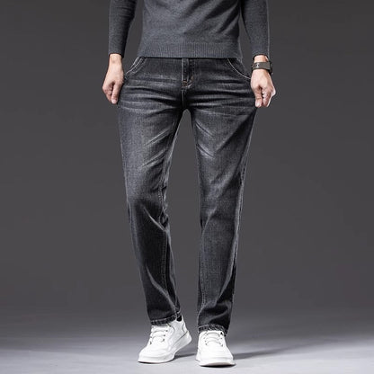 Herren Jeans Slim Fit Bequem Robust Modern
