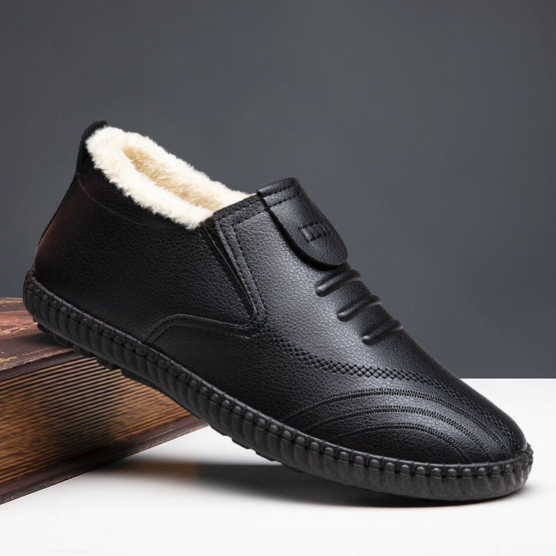 Damen Warm Slip-On Schuhe Rutschfest Winter