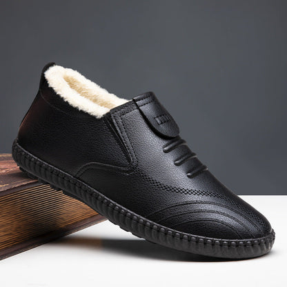 Damen Warm Slip-On Schuhe Rutschfest Winter