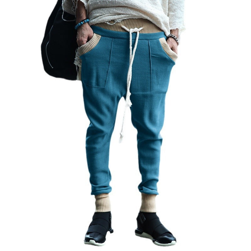 Bequeme Herren Jogginghose mit Taschen Elastisch