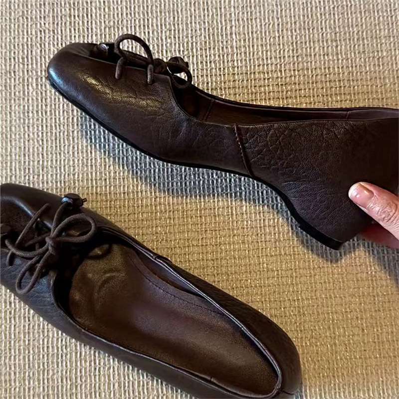 Damen Ballerinas Bequem Bogen Detail Flexibel