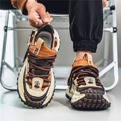 Damen Sneaker Chunky Sportlich Bequem Dämpfungssystem