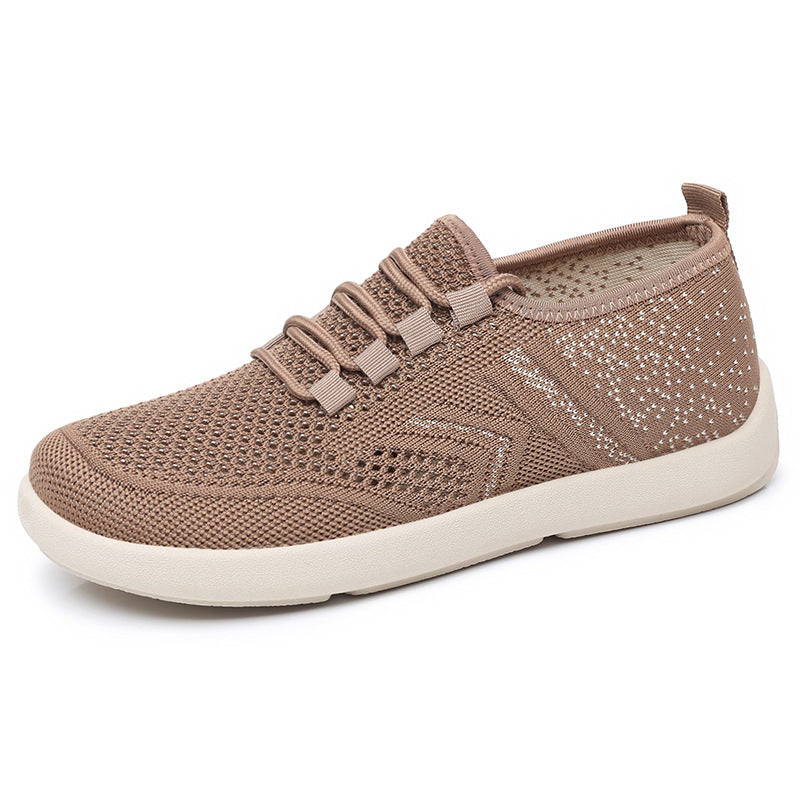 Damen Sneaker Atmungsaktiv Elastisch Komfortschuh