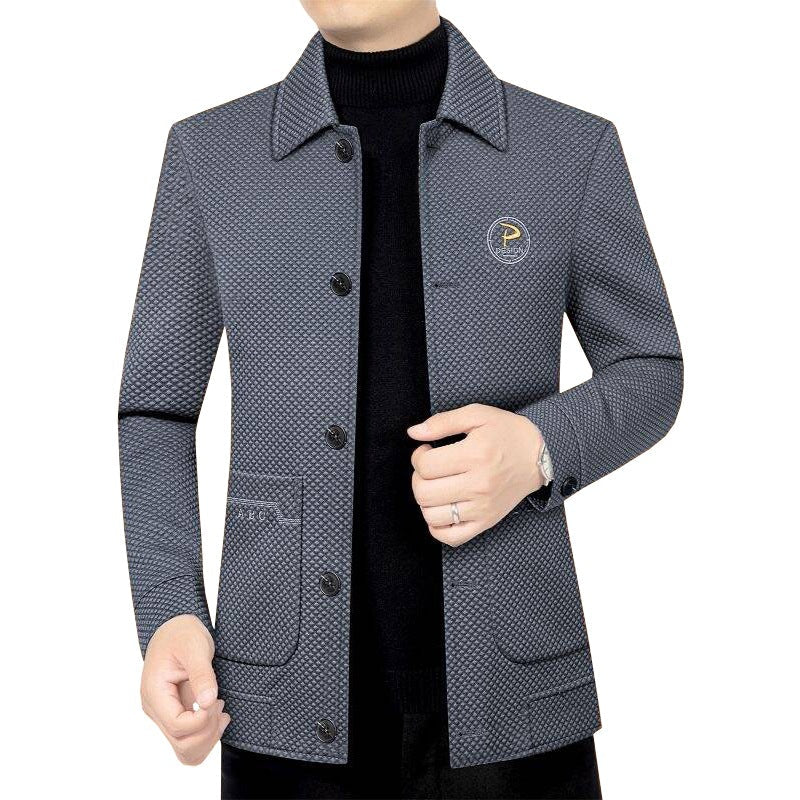 Herren Freizeitjacke Mit Nieten Modern