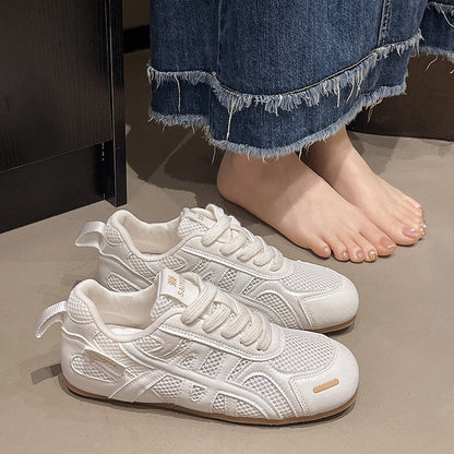 Damen Sneaker Atmungsaktiv Strukturiert Rutschfest