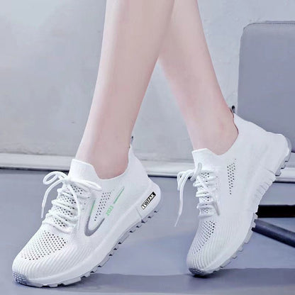 Damen Laufschuhe Sneaker Atmungsaktiv Sportlich
