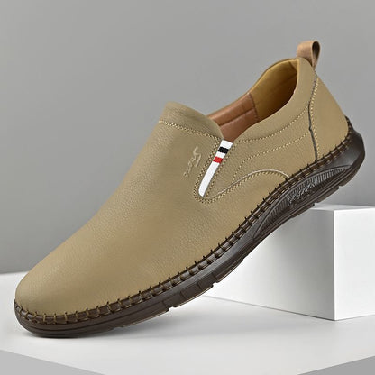 Damen Schuhe Slip-On Weichleder Elegante Bequem