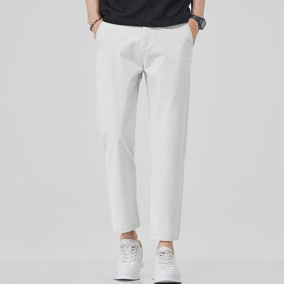 Herrenhose Chinohose Bequem Lässig Mit Seitentaschen