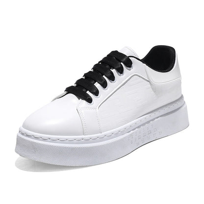 Damen Sneaker Lässig Struktursohle Modern