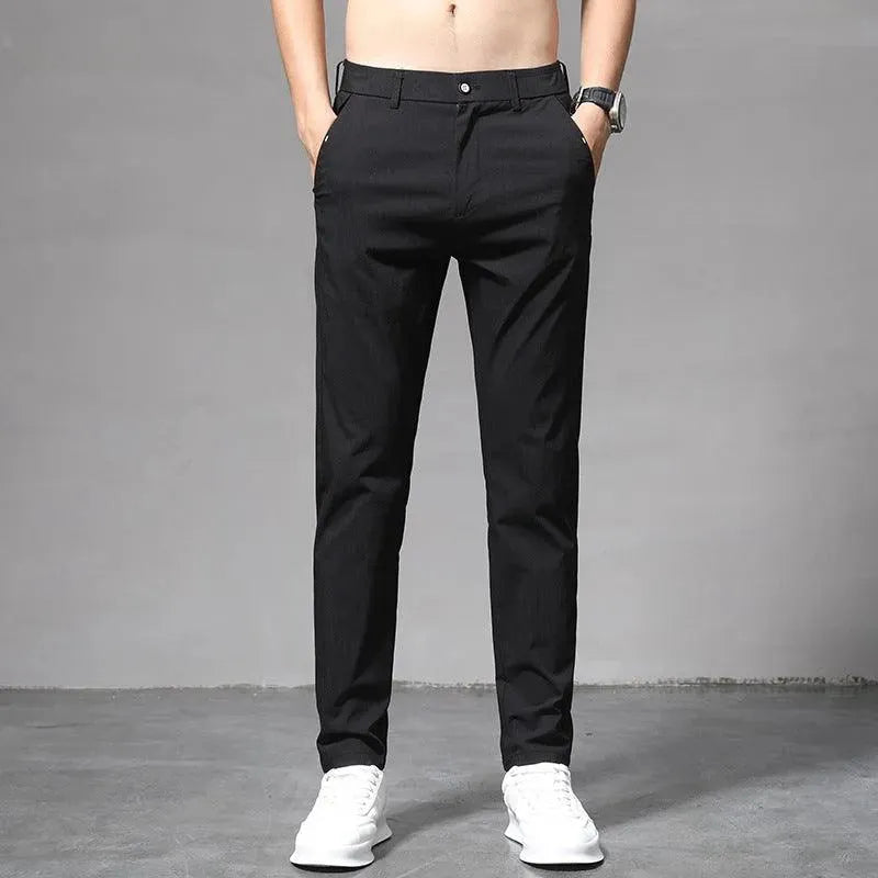 Herren Hosen Slim Fit Gerade Schnitt