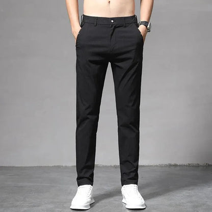 Herren Hosen Slim Fit Gerade Schnitt