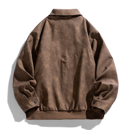 Herren Oversize Jacke Bequem Modern