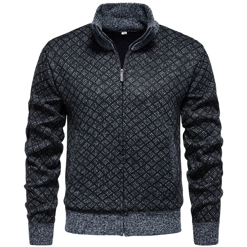 Herren Strickjacke Sportlich Modern mit Muster