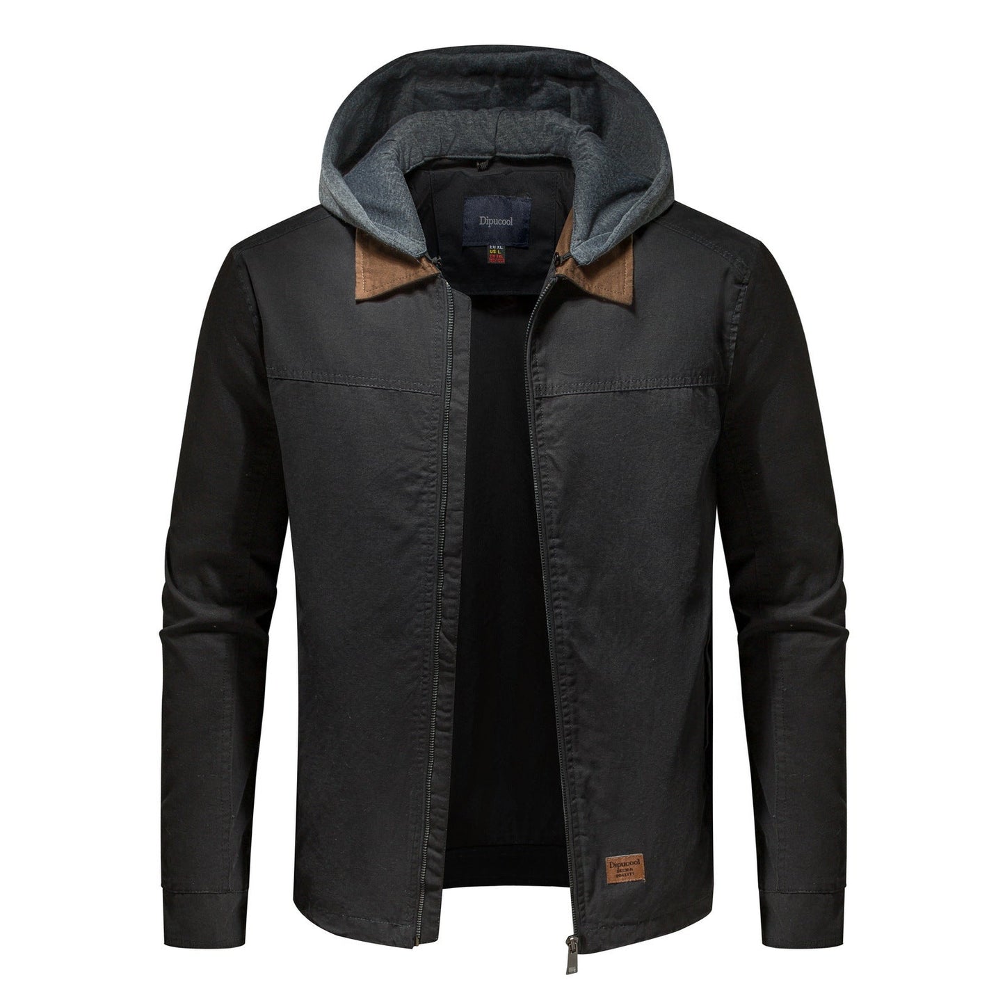 Herren Outdoor-Jacke mit abnehmbarer Kapuze Funktionell