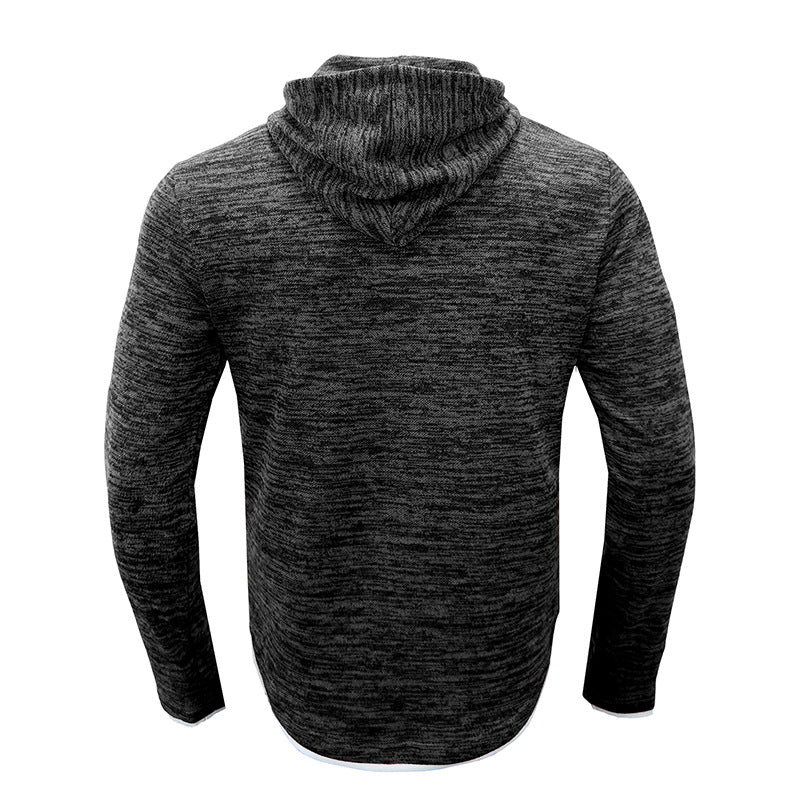 Herren Kapuzenshirt Sportlich Strukturiert Modern