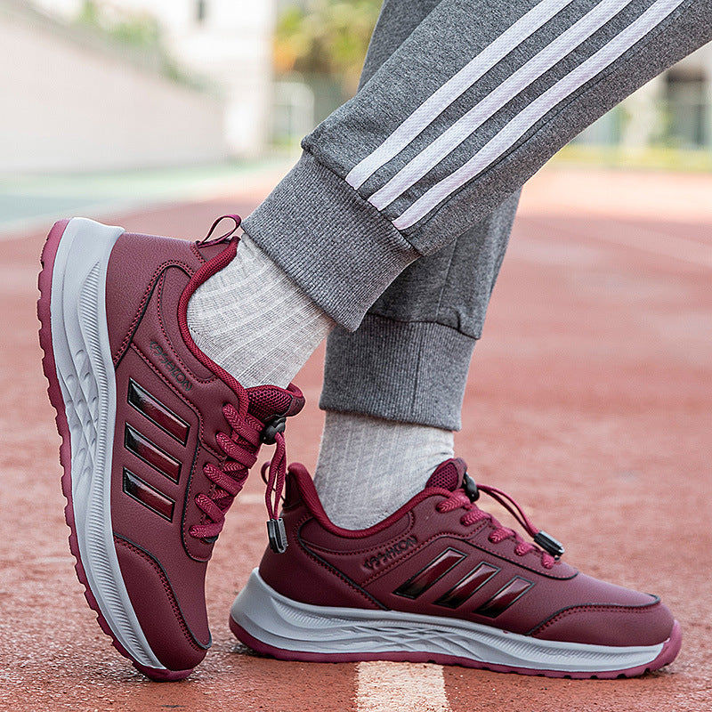 Damen Laufschuhe mit Schnellschnürsystem Sportlich Komfortabel