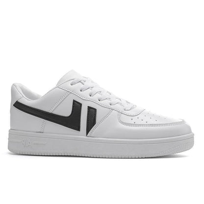 Damen Leder Schuhe Modern Freizeit Schuhe Schwarz