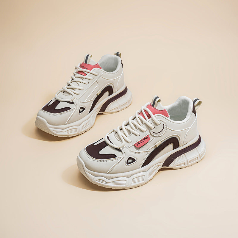 Damen Sneaker Sportlich Chunky Trendy Mode