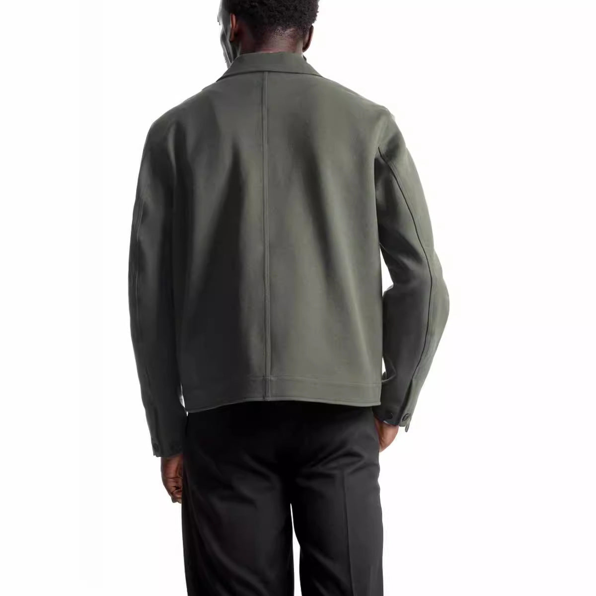 Herren Designerjacke Mit Taschen Modern Berlin Stil