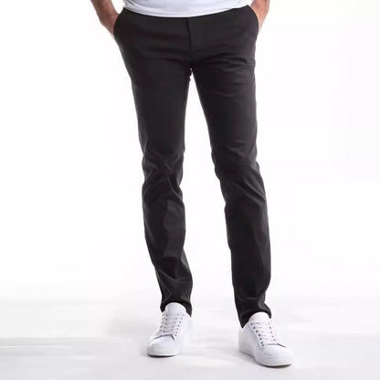 Herren Chinohose Elastisch Slim Fit Modern