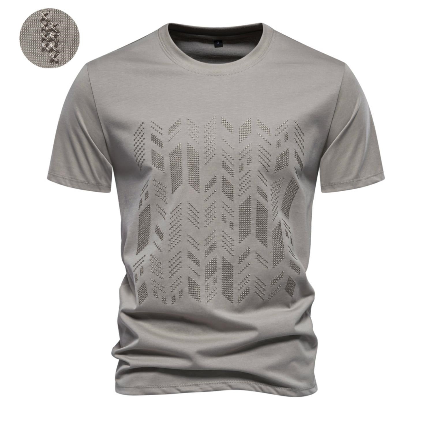 Herren T-Shirt Modernes Strukturdesign Trendy Berlin - BerlinGlamour