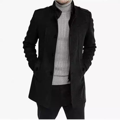 Herren Jacke Modern Schnitt Praktisch Taschen