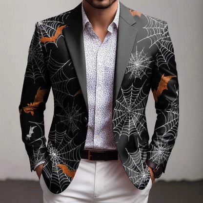 Herren Blazer mit Einstecktuch Modern Berlin Style