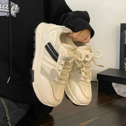 Damen Sneaker Sportlich Stoßdämpfend Bequem