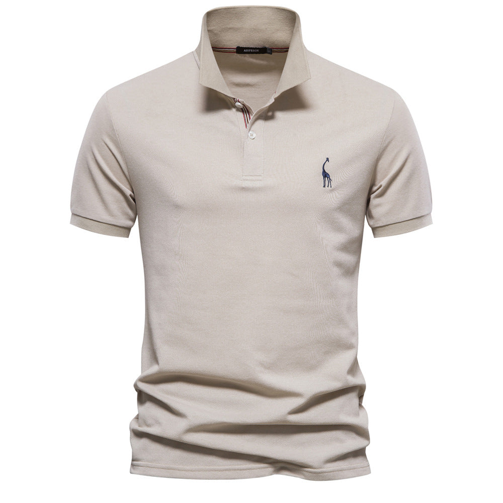 Herren Poloshirt Baumwolle Atmungsaktiv Klassisch Modern