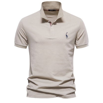 Herren Poloshirt Baumwolle Atmungsaktiv Klassisch Modern