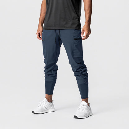 Herren Sporthose Mit Reißverschlusstaschen Elastisch